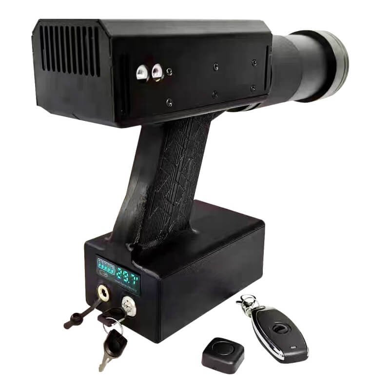 900 1100nm laser obstacle removal instrument handheld pump source 260w laser ignition 20 30 meters