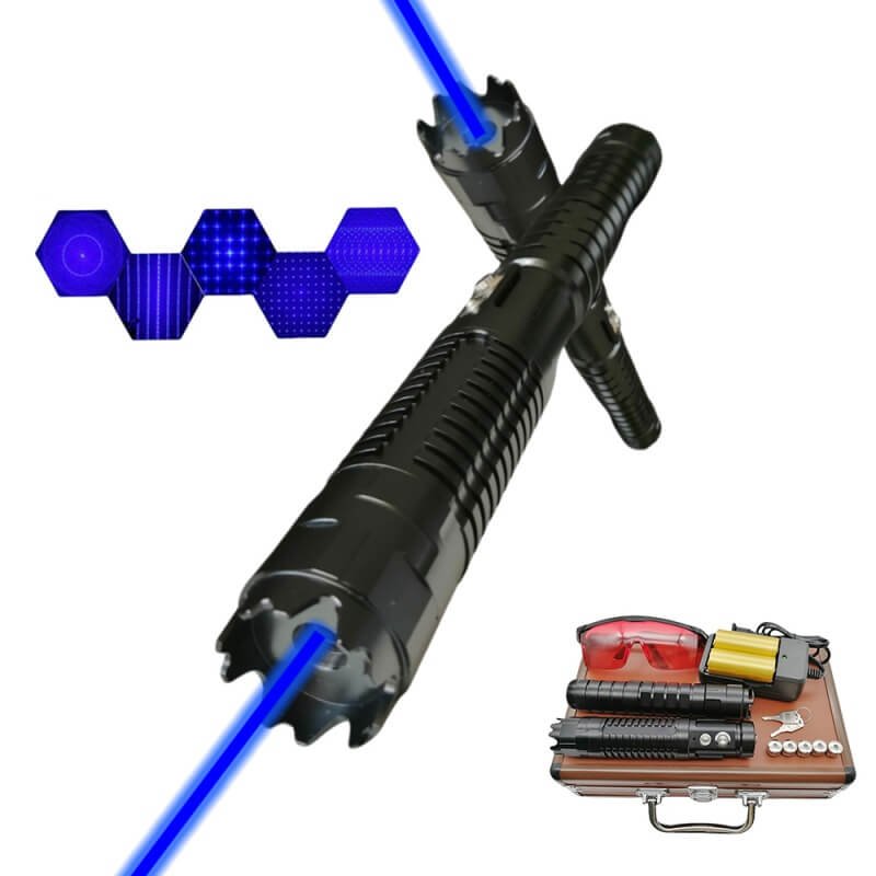 high power blue laser flashlight burning laser pointer