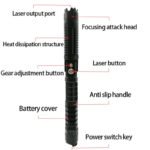 high power blue laser flashlight burning laser pointer