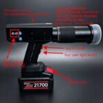 500w ir laser 900 1100nm laser obstacle removal instrument handheld pump source laser ignition 70 100 meters
