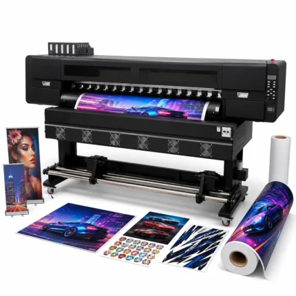Graphics Car Wrap Vinyl Sticker Printing Large Format Eco Solvent Printer And Cutting Plotter For Logo Decals Vehicle