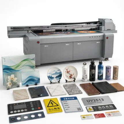Industrial large format flatbed uv printer withRicoh G5 G6 printheads