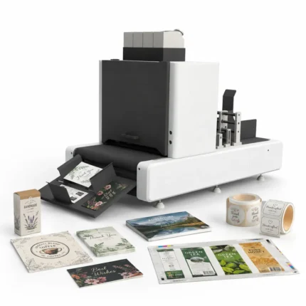 Single Pass Printer One Pass Printing Machine for Cardboard Pizza Box Logo Customize Small Business